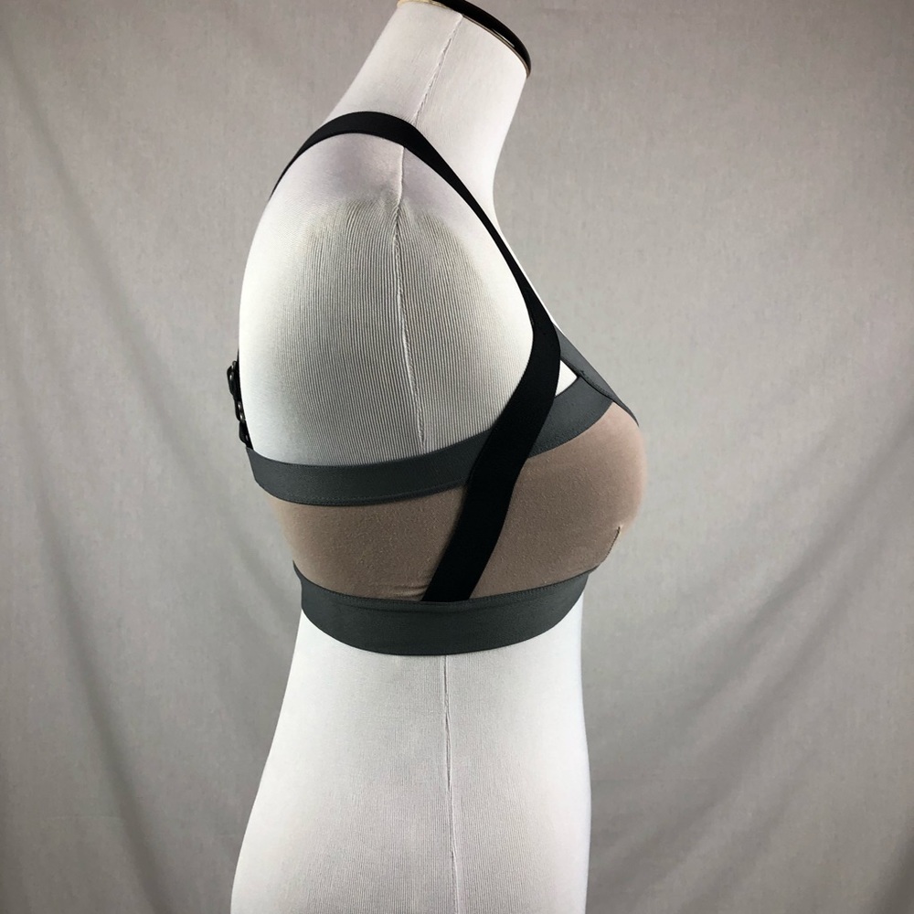 Community RASA BRA TOP Aritzia black gray sports - Picture 5 of 8